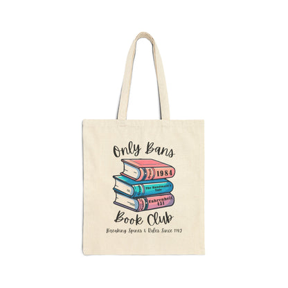 Only Bans Book Club Tote Bag
