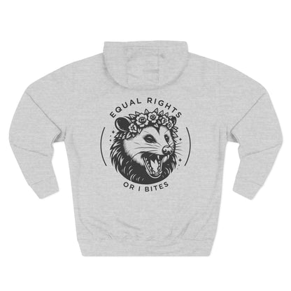 Equal Rights or I Bites Hoodie