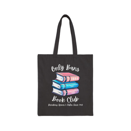 Only Bans Book Club Tote Bag
