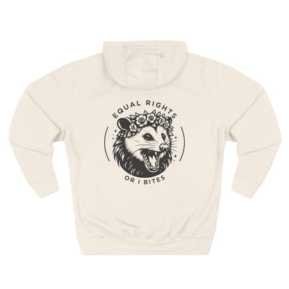 Equal Rights or I Bites Hoodie