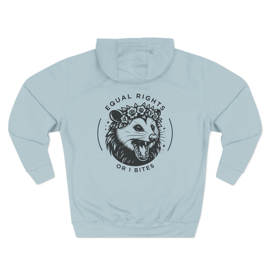 Equal Rights or I Bites Hoodie