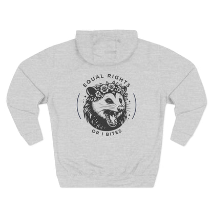 Equal Rights or I Bites Hoodie