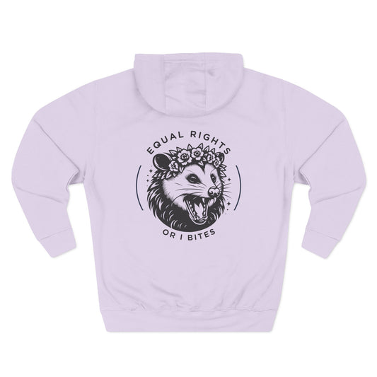 Equal Rights or I Bites Hoodie