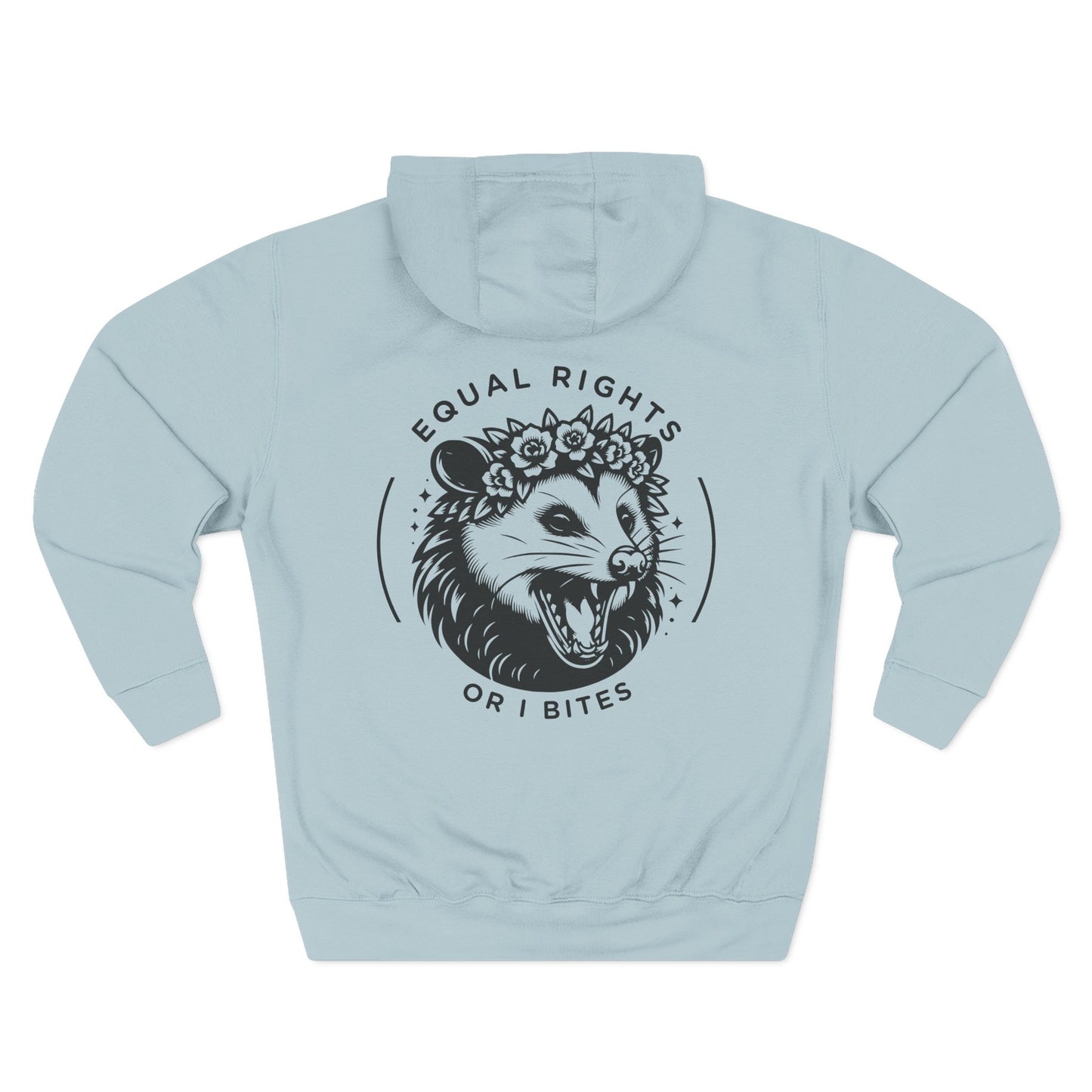 Equal Rights or I Bites Hoodie