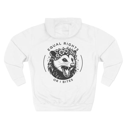 Equal Rights or I Bites Hoodie