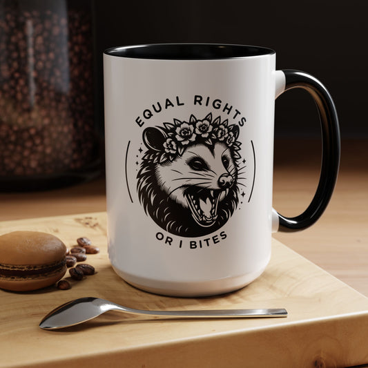 Equal Rights or I Bites Coffee Mug