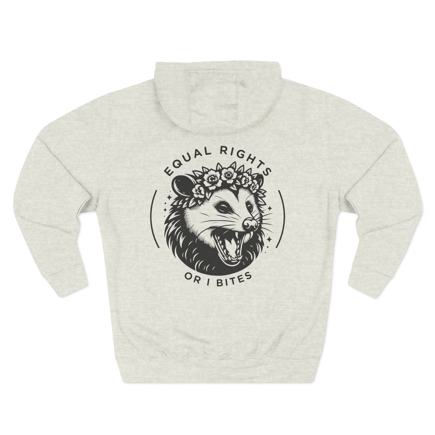 Equal Rights or I Bites Hoodie