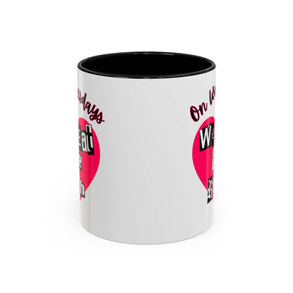 On Wednesdays, We Eat The Rich Coffee Mug