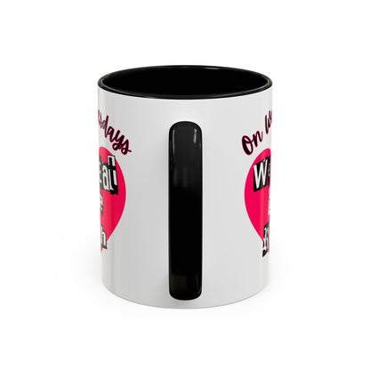 On Wednesdays, We Eat The Rich Coffee Mug