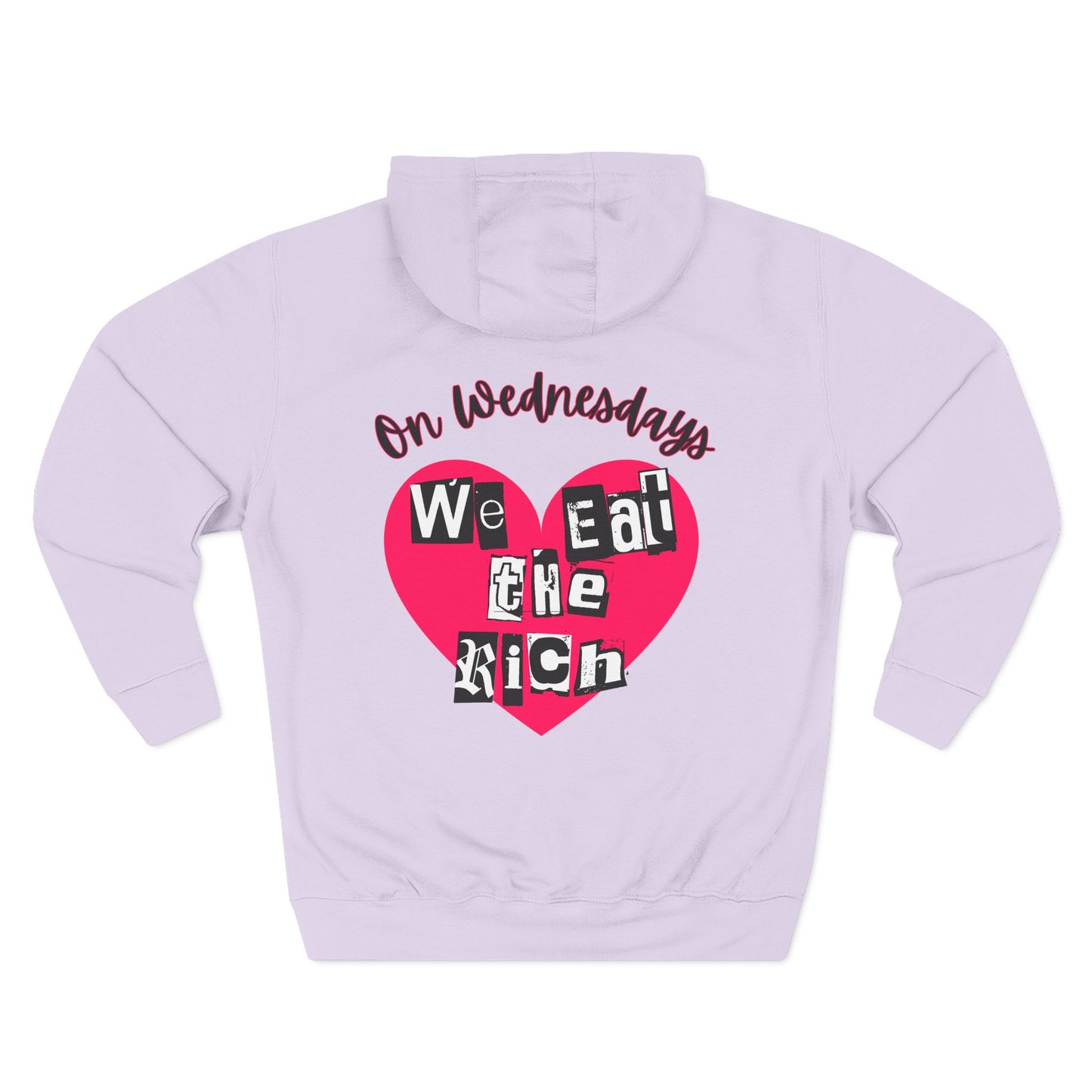 On Wednesdays, We Eat The Rich Hoodie