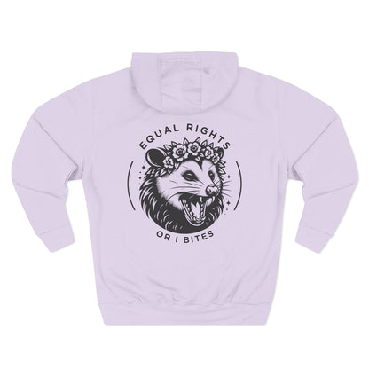 Equal Rights or I Bites Hoodie