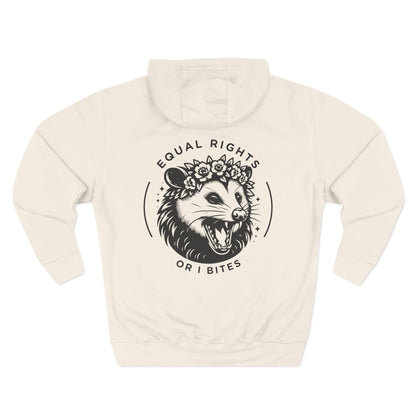 Equal Rights or I Bites Hoodie